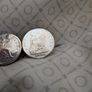 Four x British coins broach Image 6