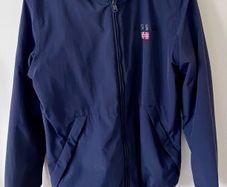 Napapijri men's black hooded jacket Excellent condition