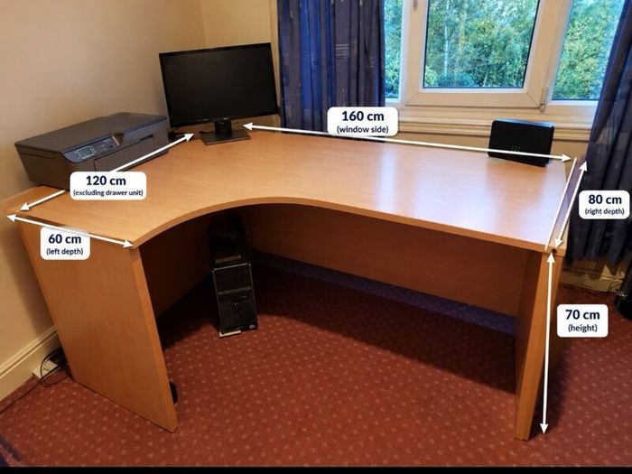 Large office desk