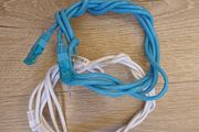 2x 2m Ethernet LAN Cables (RJ45)