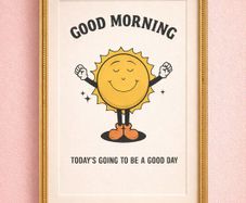Unique Motivational Canvas Poster Free P&P