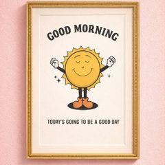 Unique Motivational Canvas Poster Free P&P