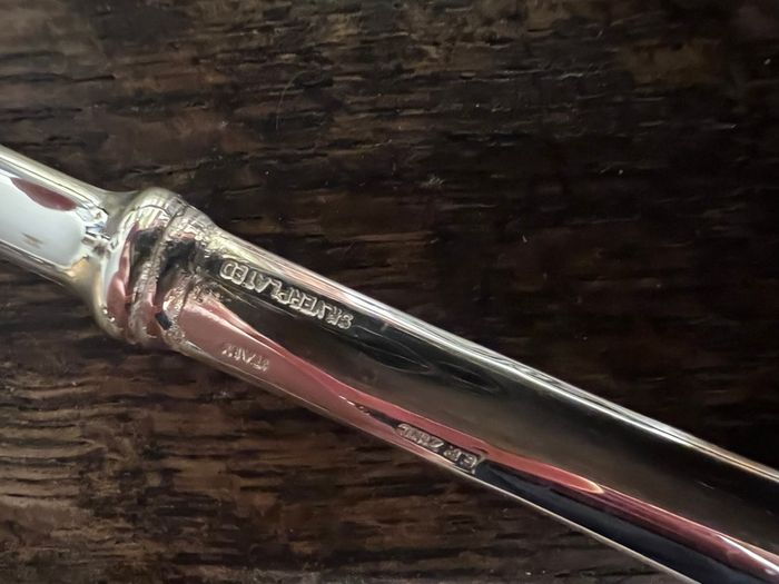 Silver-Plated Italian Salad Servers
