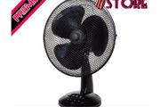 12" Inch, Lightweight, Portable Desk Fan, 3 Speed Settings, Wide-Angled Oscillation, Powerful Airflow, Quiet Operation, Perfect for Bedroom or Office (FREE SHIPPING)