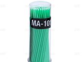 Disposable Micro Brushes Eyelash Micro Applicator Microblading Mascara Wands - M - Light Green