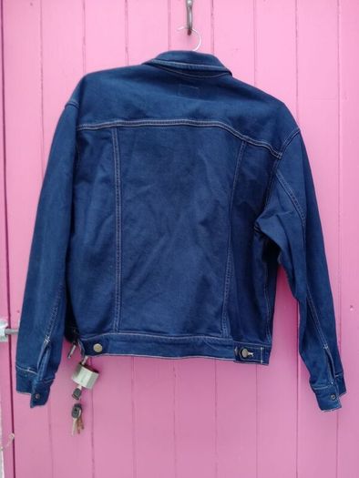 Wrangler navy jacket, short navy jacket