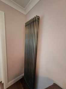 Exposed Metal vertical Radiator