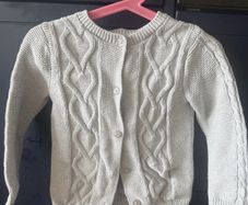 knitted cardigan