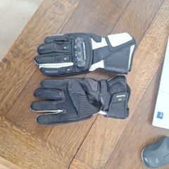 As new motorbike gloves