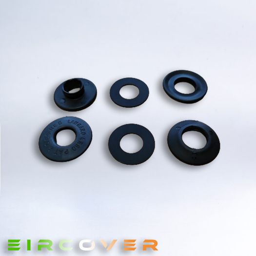 Blue plastic eyelets  12mm - pack of 10