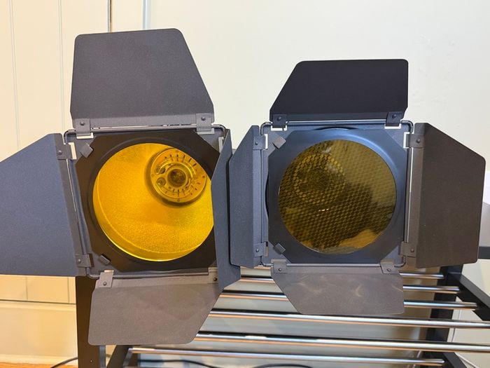 Pair of Godox SK300II Studio Flash Heads