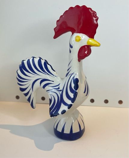 Portuguese Good-Luck Rooster Figurine