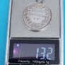 1919 Silver Football Medal 13.2g Image 4
