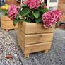 Premium Handmade Wooden Planter Image 7
