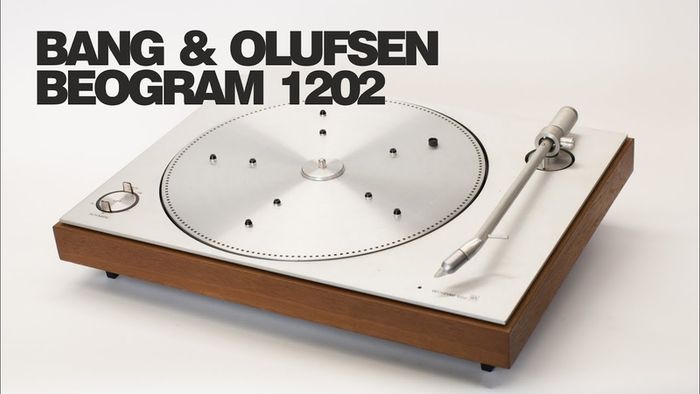 Hifi Gold Bang and olufsen Beogram 1202 Fully Automatic Fully serviced Turntable with New original SP14 Cartridge and Stylus fully professionally serviced
