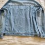 Mens denim cotton jacket size 3XL in very good condition see last three photos for exact measurements FREE STANDARD POSTAGE INCLUDED Image 5