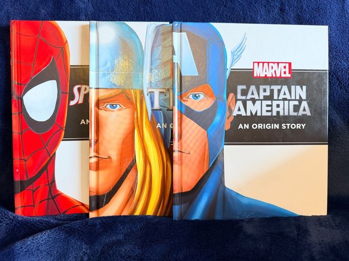 Hard Back Superhero books for children
