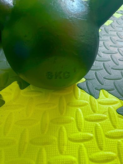 Cast iron kettlebells