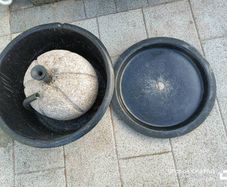 garden fountain