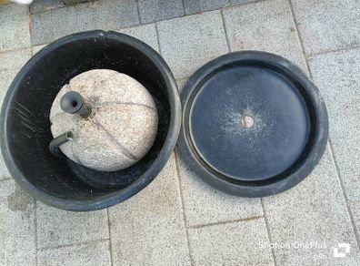 garden fountain