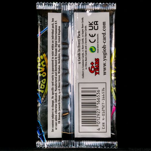 Yu-Gi-Oh! 25th Anniversary: Invasion of Chaos English Booster Pack 9 Cards IOC Unweighted 2023