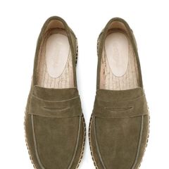 mens suede slip on loafers