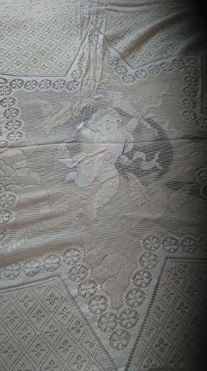 Antique lase bedspread