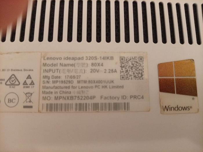 Lenovo white ideapad