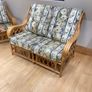 Rattan Suite - Couch and 2 Armchairs Image 3