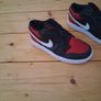 Nike Air Jordan black & red trainers 2.5 uk Image 2