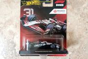 Hot Wheels Premium Formula 1 MoneyGram 2025 Haas F1 Team HRV11 1:64 die-cast car
