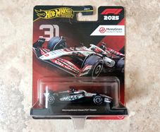 Hot Wheels Premium Formula 1 MoneyGram 2025 Haas F1 Team HRV11 1:64 die-cast car
