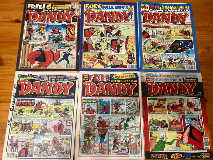 Comics: 'The Dandy' 2000,2001 and 2002 (54 numbers)