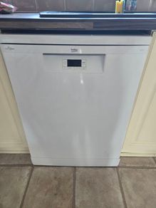 Beko 14 Place Freestanding Dishwasher - White - Half Load Function