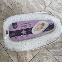 clevamama snuggle nest 0-6M baby sleep pod