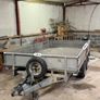 Ivor Williams 3.5 Tonne Flat Bed Drop Side Plant Trailer Image 7