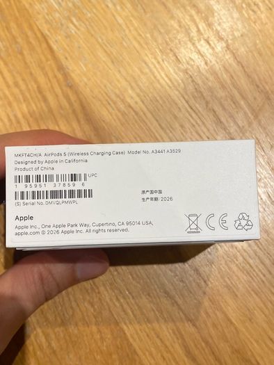 AirPods 5 with  wireless charging case