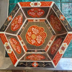 Amari Japanese hexagonal dish