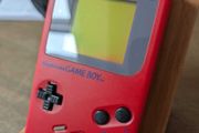Nintendo Gameboy DMG-01 (the OG) in a NEW Red Shell - Optional Flash Cart - #428