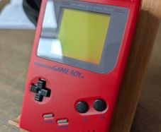 Nintendo Gameboy DMG-01 (the OG) in a NEW Red Shell - Optional Flash Cart - #428