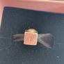 Pandora Two Tone Love Cube Charm with 14k Gold Heart Image 2