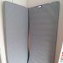 Two IKEA AGOTNES foam mattresses from day bed  size 10x80x200 cm  light grey Image 4