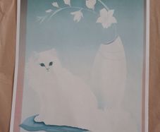 CAT - Vintage Print