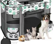 Portable Pet Dog Cat Playpen