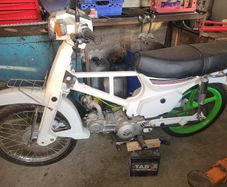 Honda cub 90 stomp 170