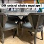New dining chairs almost half price Image 8