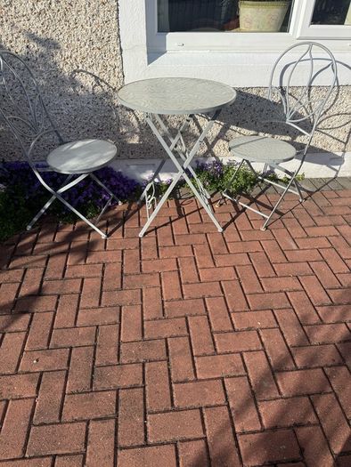 Bistro patio set