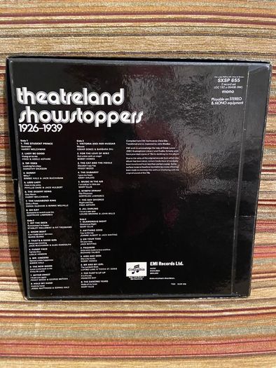 Theatreland Showstoppers [1926 - 1939] - Double LP Box set