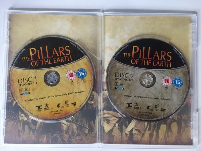 The Pillars Of The Earth [2010] [Complete Series] [DVD TV Boxsets]