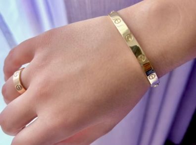 Cartier Love Bracelet 18 Carat Yellow Gold